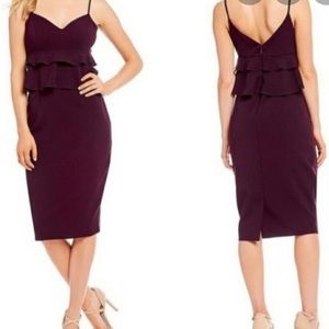 Gianni Bini Lady Luck Plum Dress